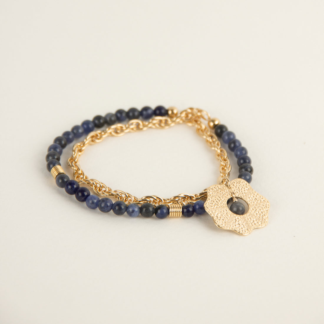 Bracelet sans fermoir double tour facile à vivre de LAURIE L. bijoux