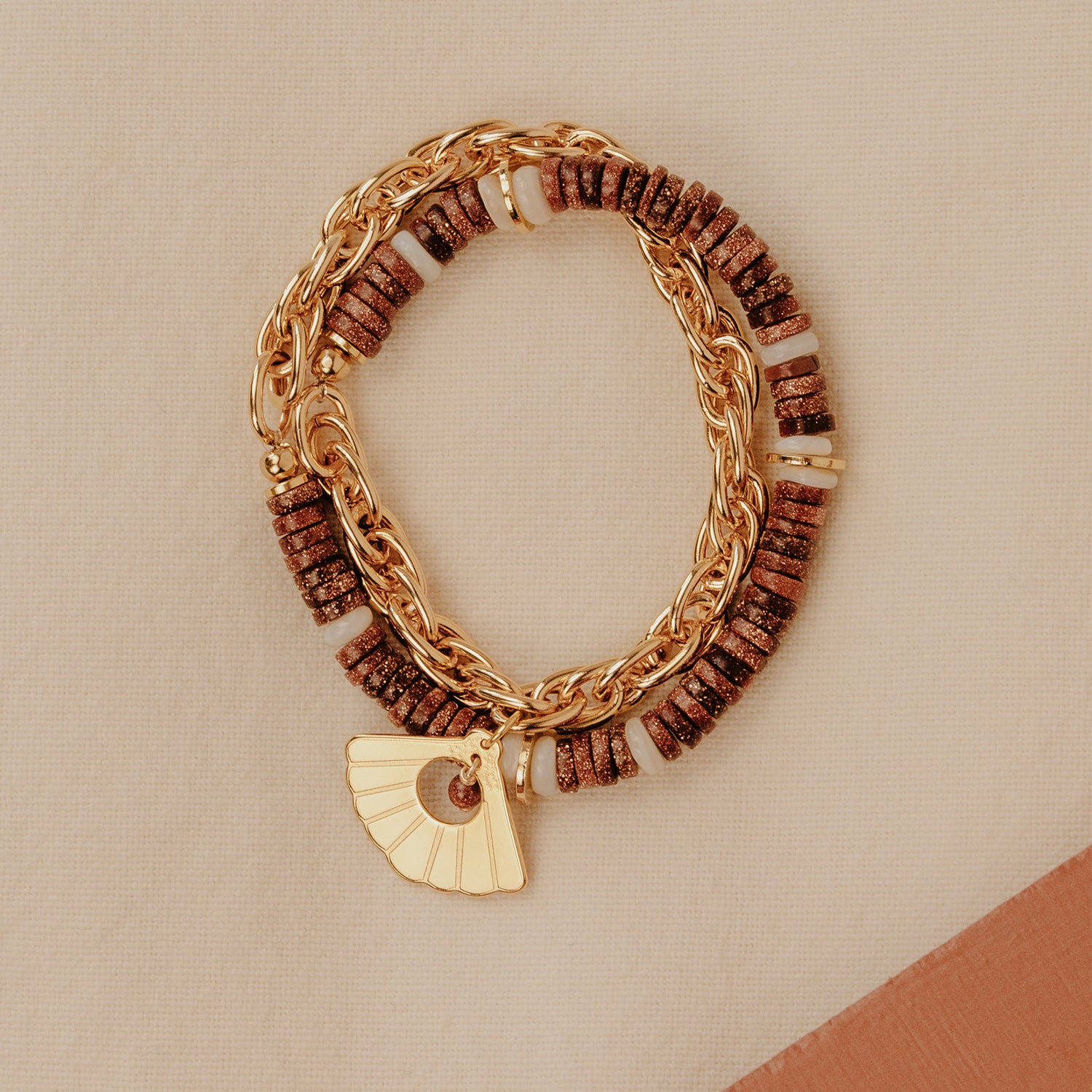 Bracelet sans fermoir double tour facile à vivre de LAURIE L. bijoux