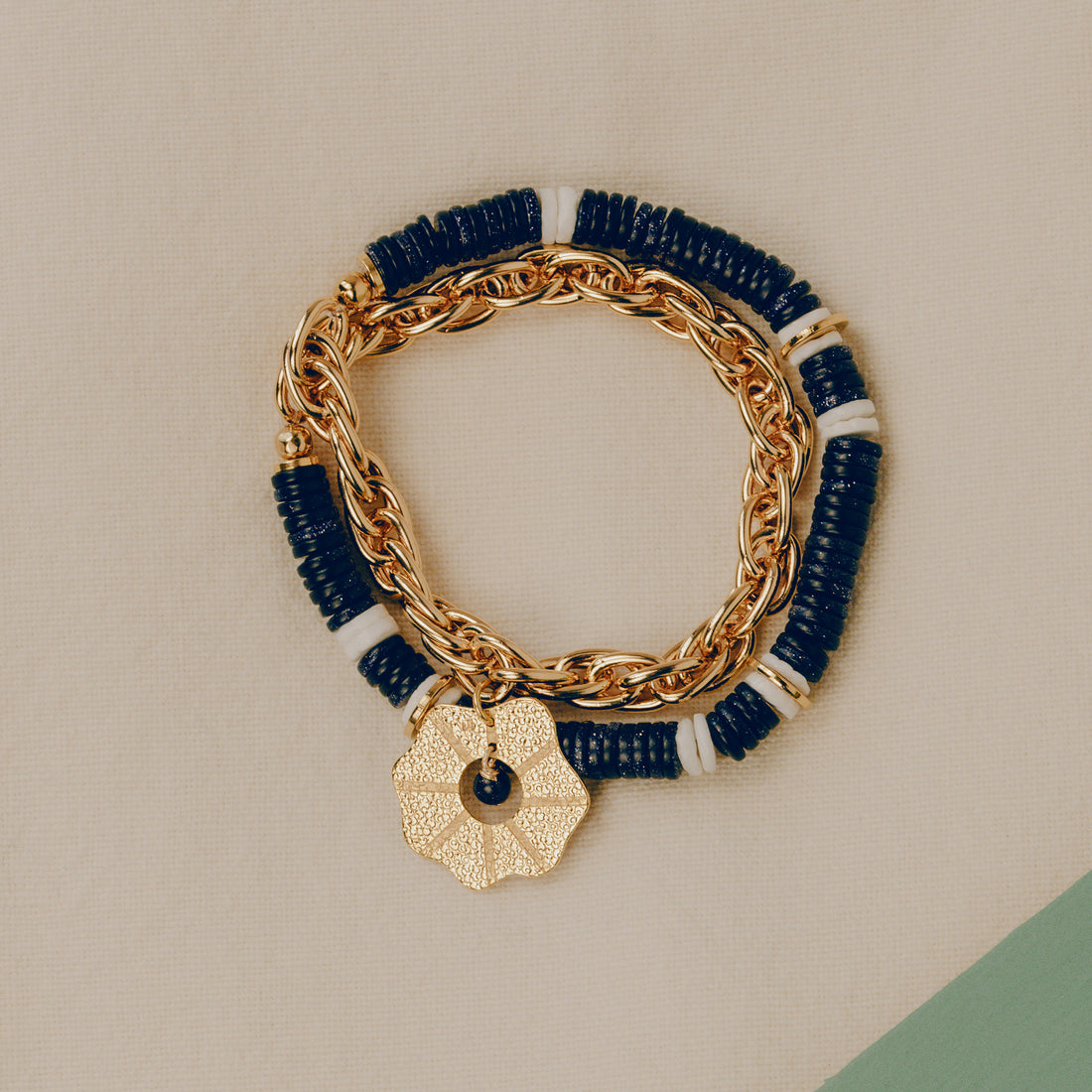 Bracelet sans fermoir double tour facile à vivre de LAURIE L. bijoux