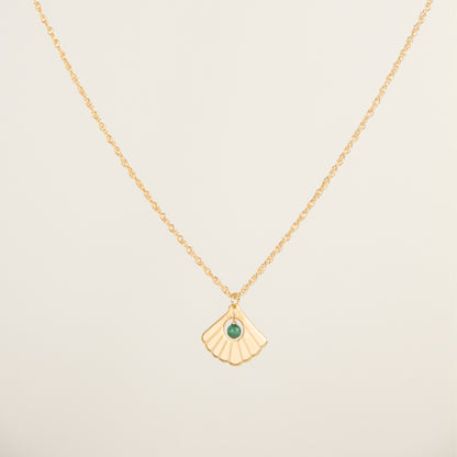 Collier chaine plaqué or avec pendentif perle exclusif personnalisable
