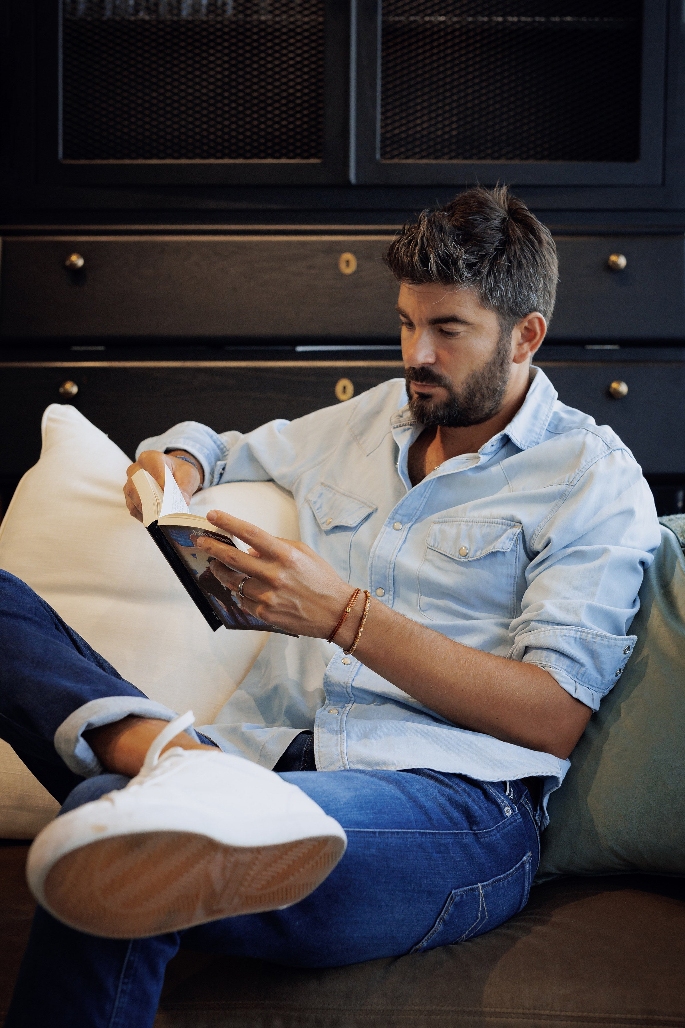 Créatrice de bijoux LAURIE L. Bracelet Homme sans fermoir