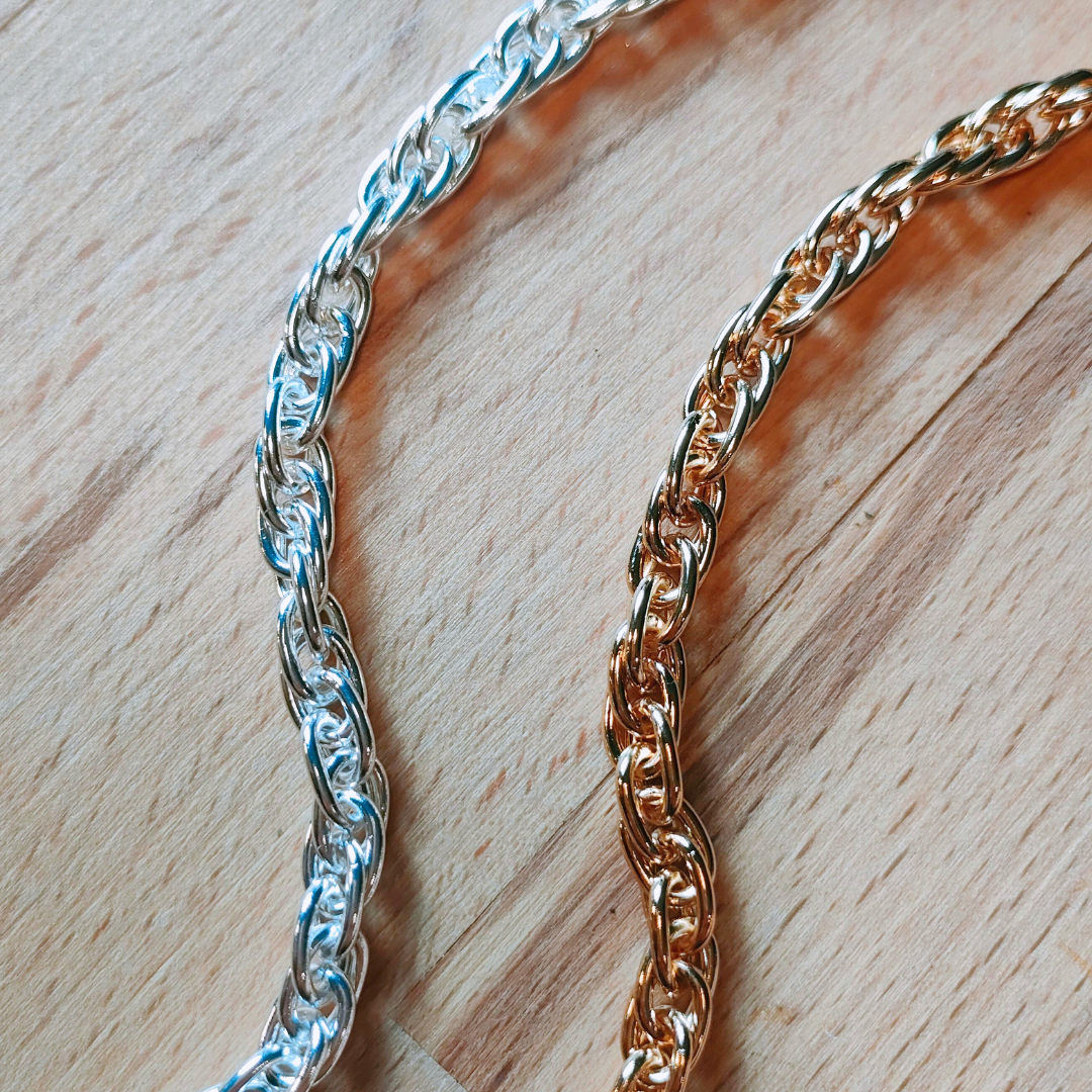 Chaîne Or ou Argent torsadée