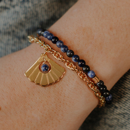 Bracelet sans fermoir double tour facile à vivre de LAURIE L. bijoux