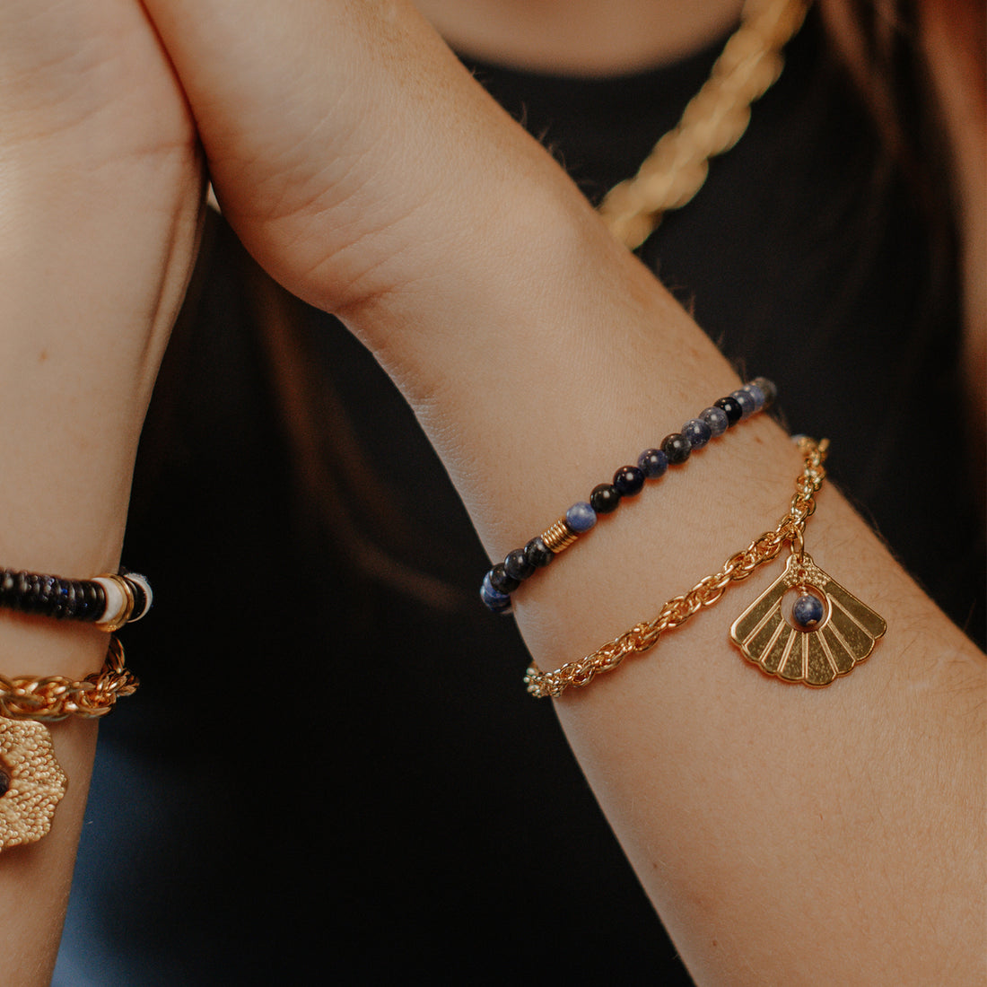 Bracelet sans fermoir double tour facile à vivre de LAURIE L. bijoux