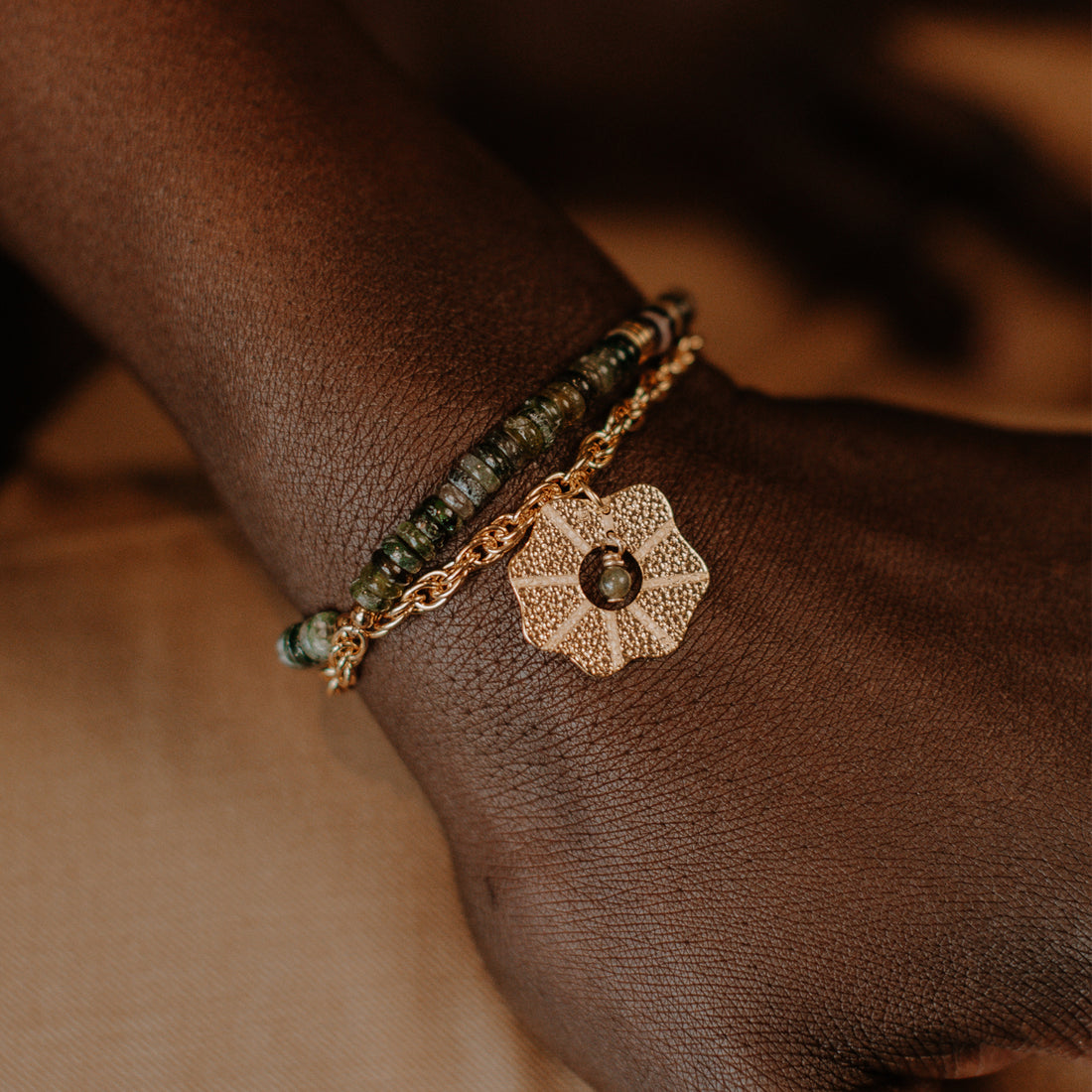 Bracelet sans fermoir double tour facile à vivre de LAURIE L. bijoux