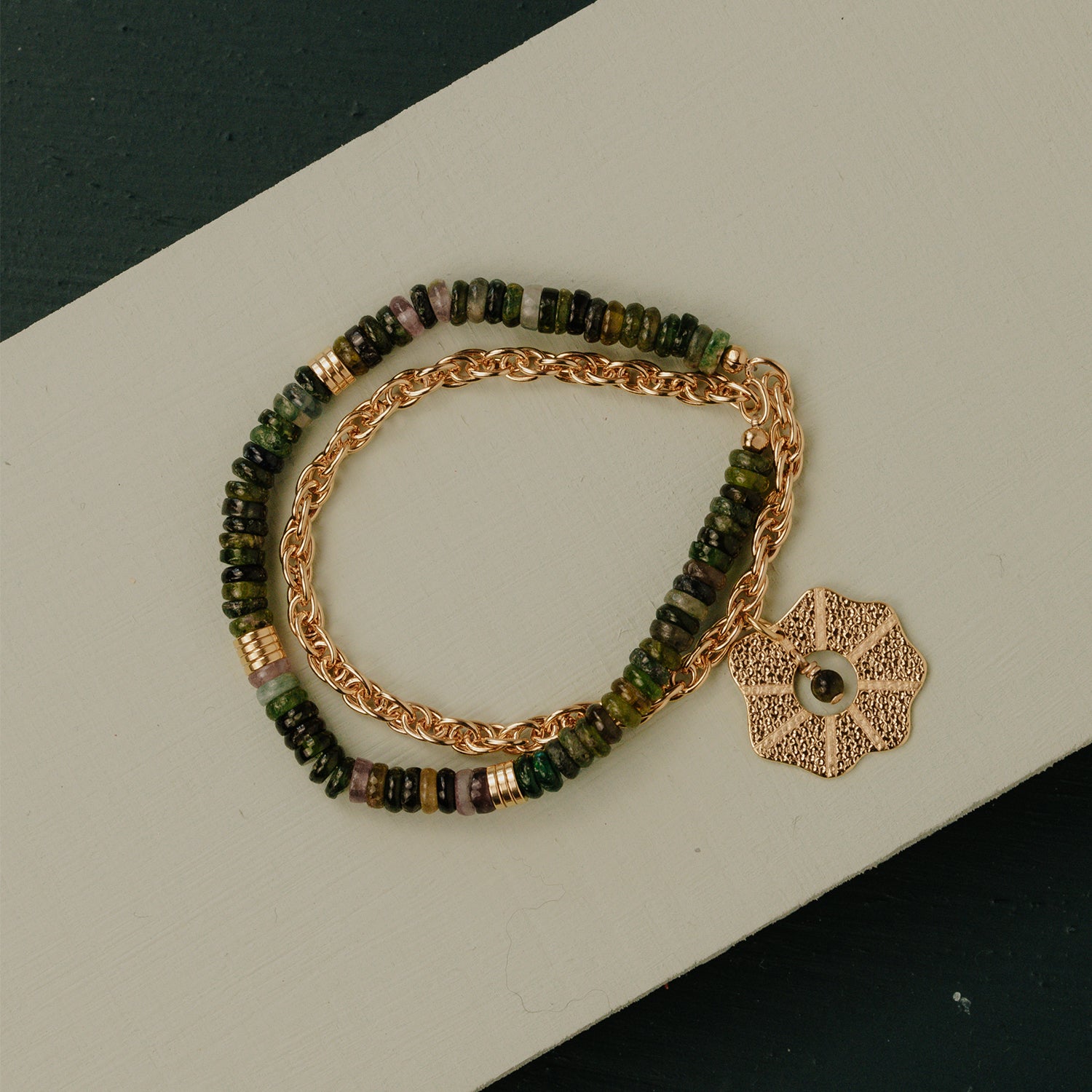 Bracelet sans fermoir double tour facile à vivre de LAURIE L. bijoux