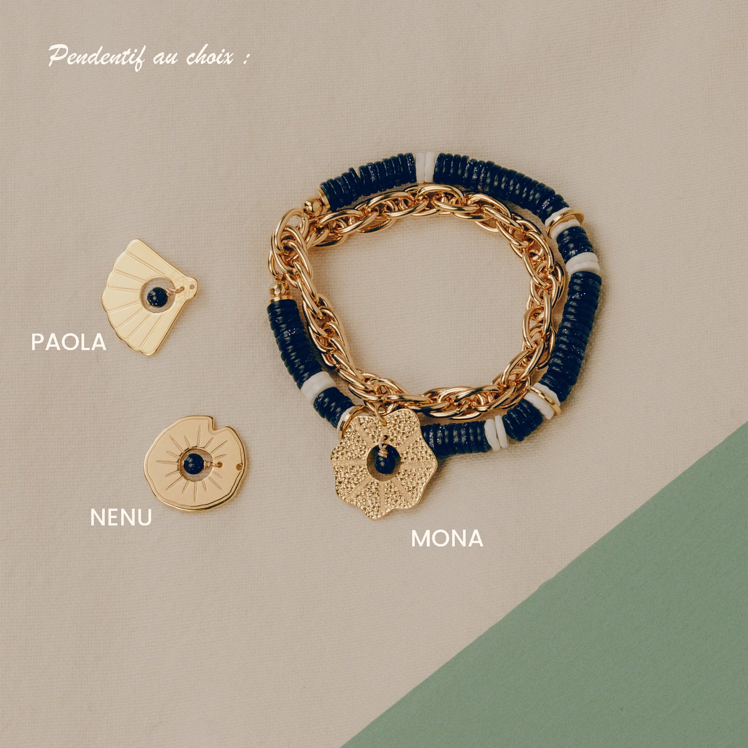Bracelet sans fermoir double tour facile à vivre de LAURIE L. bijoux